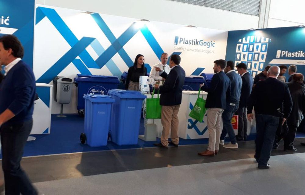 Company Plastik Gogic at international fair of green Techology Ecomondo in Italy