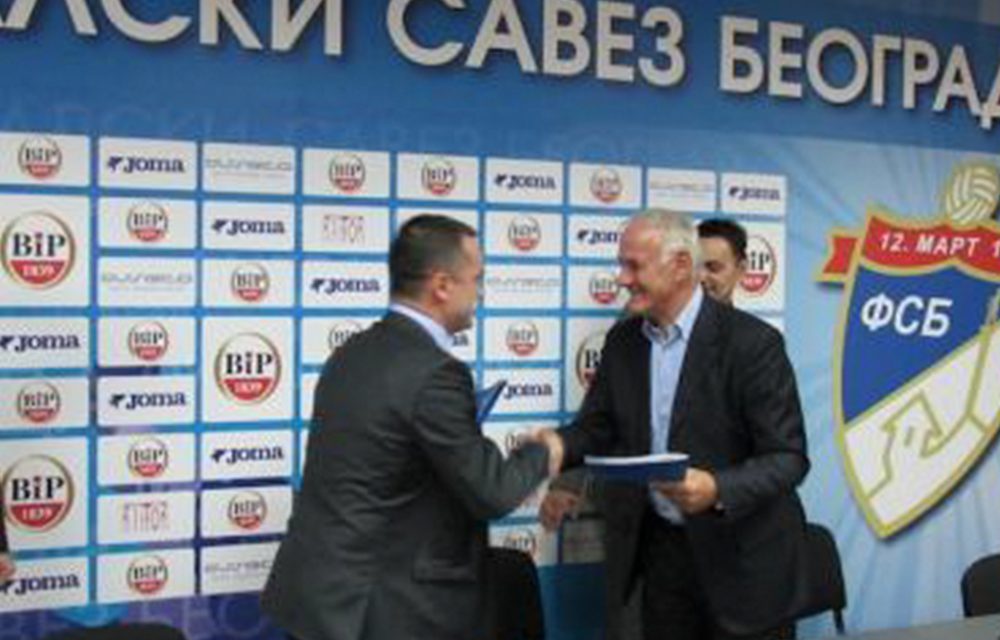 Potpisan ugovor sa Fudbalskim Savezom Beograd