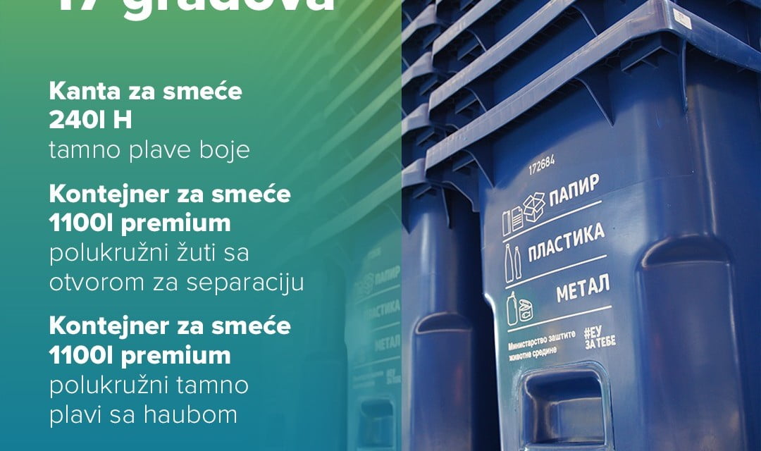 EU za životnu sredinu – promocija odvajanja otpada u 4 regiona