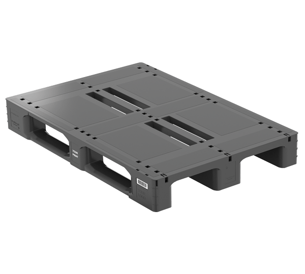 PG 1208M-CD - Mid-weight closed-deck pallet